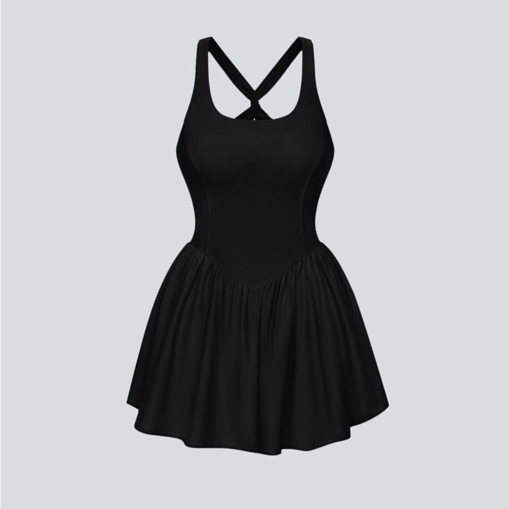 HALARA Breezeful Corset 2-in-1 Pocket Mini Quick Dry Flowy Active Dress